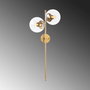 Opviq Fazli - 10405 Lámpara de pared Oro brillante